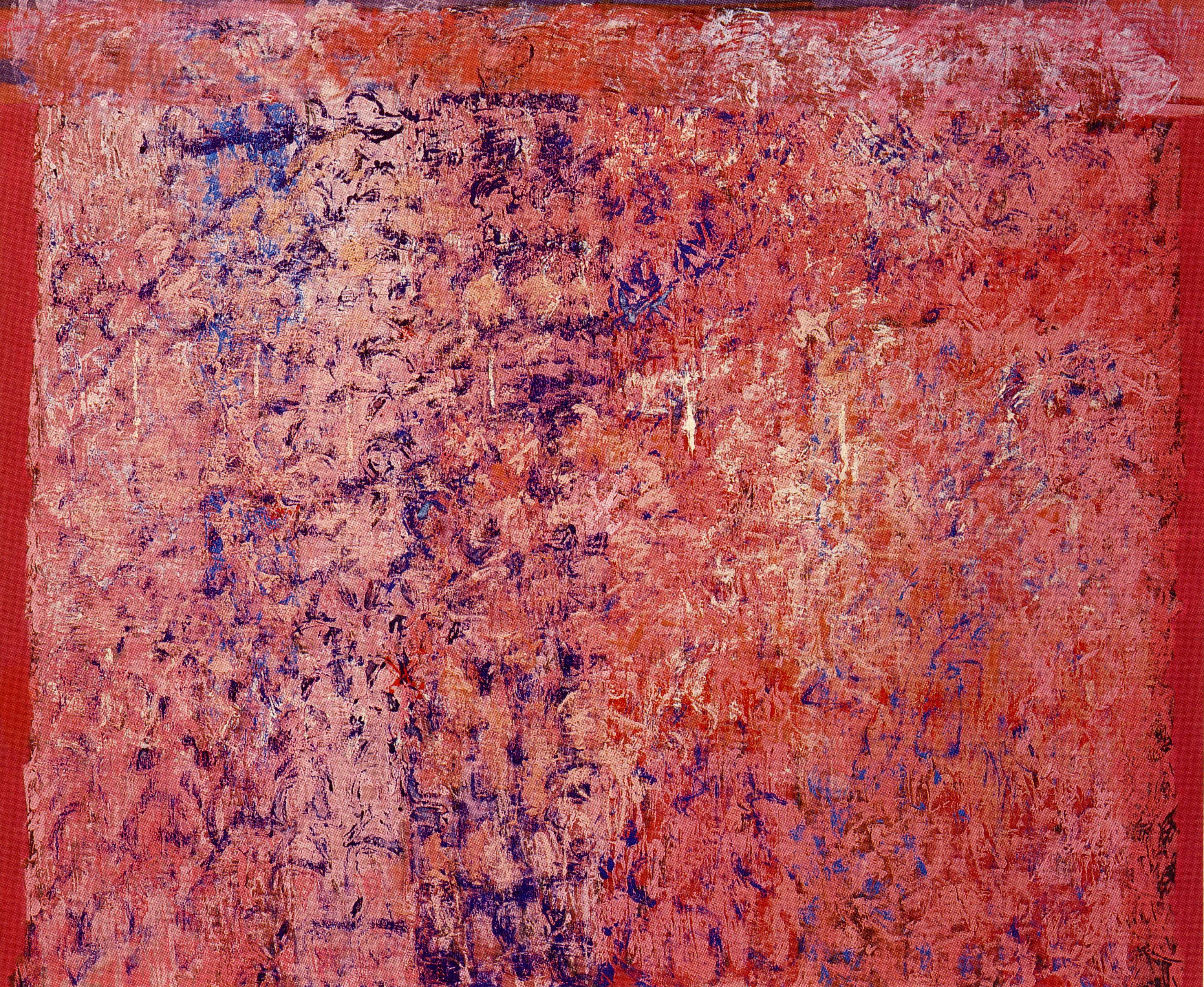 Painting by Joe Overstreet, Gorée, 1993