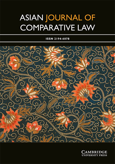 Asian Journal of Comparative Law