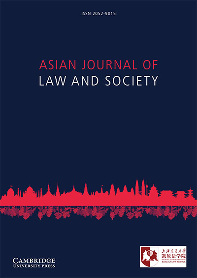 Asian Journal of Law and Society