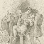 Meadows, Joseph Kenny. Cymbeline. Pencil drawing, [1843?].