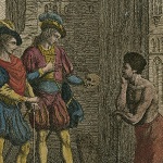Edwards, Edward, artist. Hamlet, act V, scene 1: Alas, poor Yorick! John Hall, printmaker. London: John Bell, 1773.