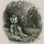 Hayter, John, artist. Timon of Athens, act 5, sc. 1. B. Gibbon, engraver. London: Hurst, Robinson & Co., 1826.