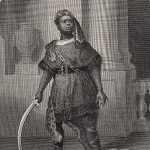 London Printing and Publishing Company, publisher. Mr. Ira Aldridge as Aaron [character in Shakespeare's] Titus Andronicus. London: between 1852 and 1853.