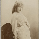 Nadar, Paul, photographer. Bernhardt as Lady Macbeth. Paris: s.n., late 19th century.