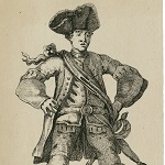 Laguerre, John, artist. Theophilus Cibber in the character of Ancient Pistol [graphic]. Great Britain: 18th century.
