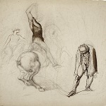 Fuseli, Henry, artist. [Figure studies]. ca. 1805? - opens in new tab