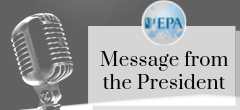 EPA president message