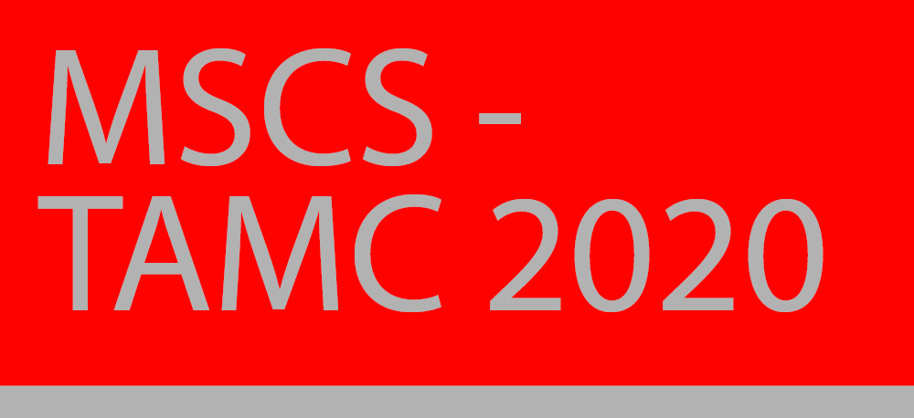 MSCS - Theory and Applications of Models of Computation (TAMC 2020)