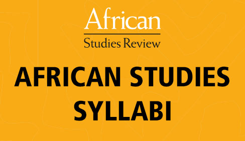 AFRICAN STUDIES SYLLABI