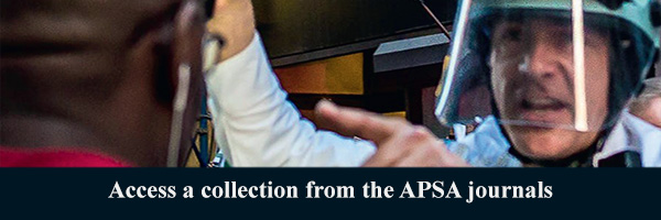 Protest collection from the APSA journals
