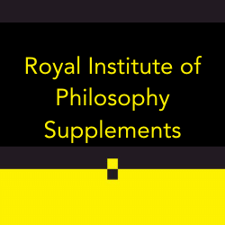 Royal Institute of Philosophy Supplements
