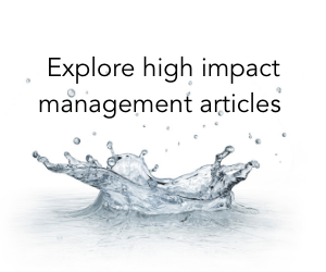 High impact management articles
