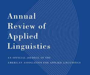 Annual Review of Applied Linguistics - journal homepage