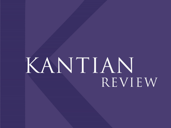 Link for Kantian Review journal