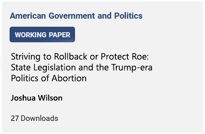 Striving to Rollback or Protect Roe preprint button
