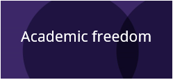 Academic freedom button