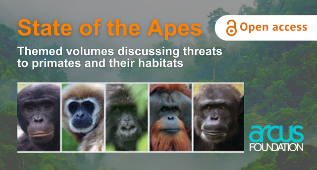 Themed volumes discussing threats to primates and their habitats