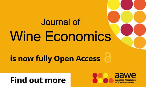 Journal of Wine Economics is now open access
