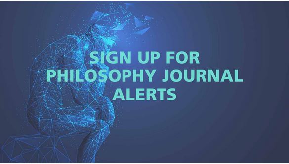 Philosophy Journal Alert