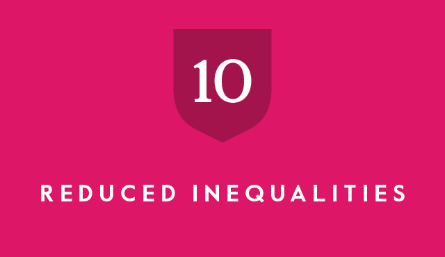 SDG 10 Reduced Inequalities 