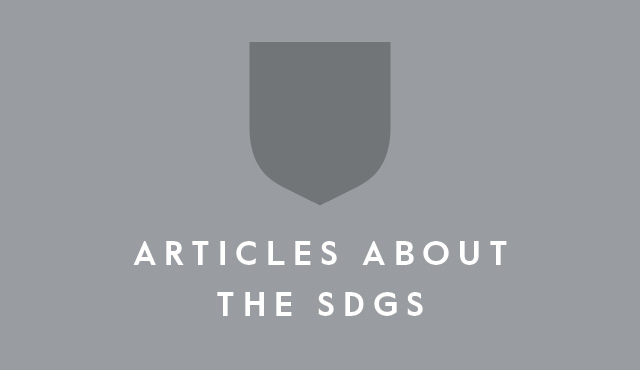 Articles about SDGs