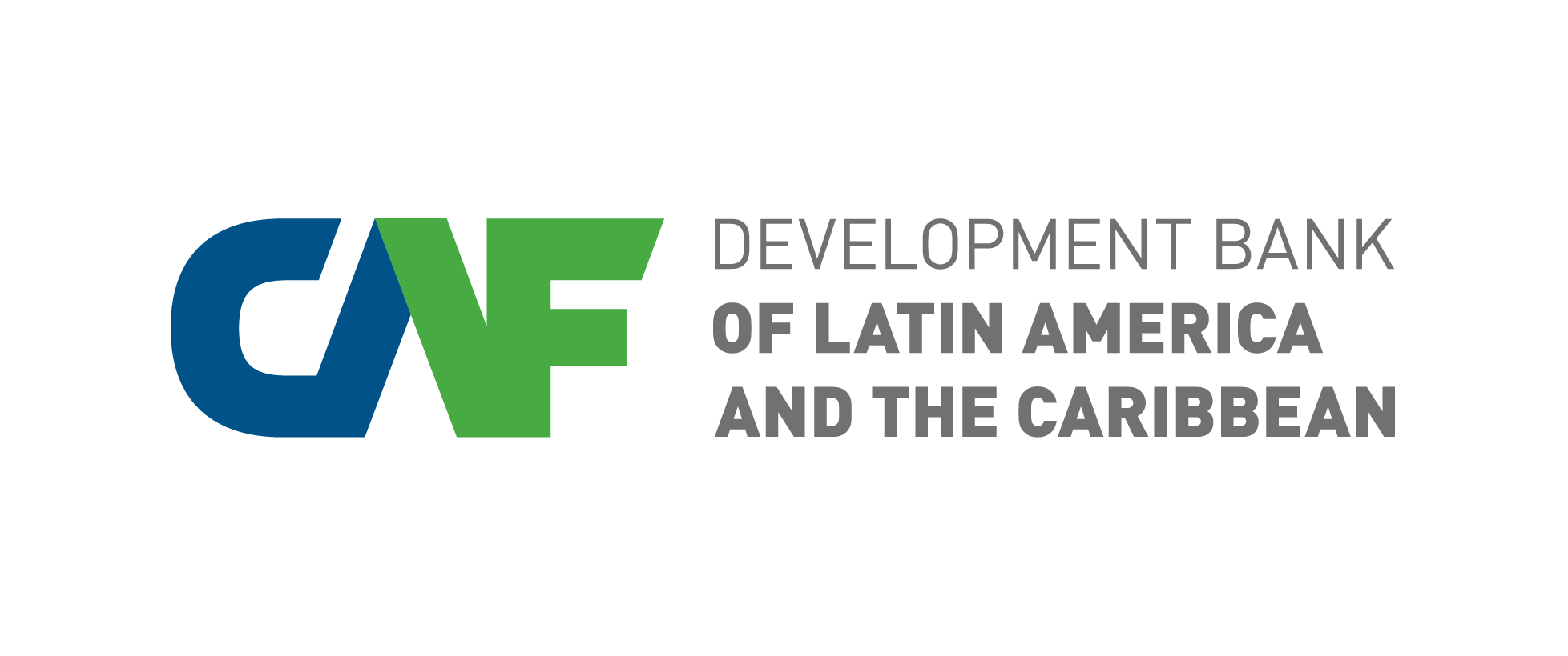CAF logo for sustainable mobility in Latin America using data