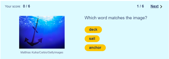 Cambridge Dictionary +Plus image quizzes