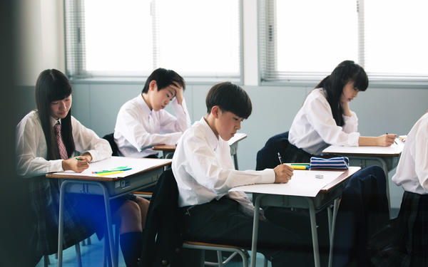 Children in classroom